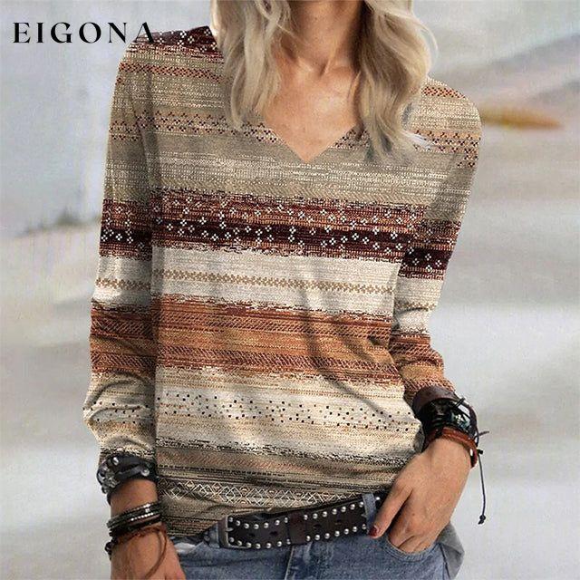 Vintage Gradient Print T-Shirt best Best Sellings clothes Plus Size Sale tops Topseller