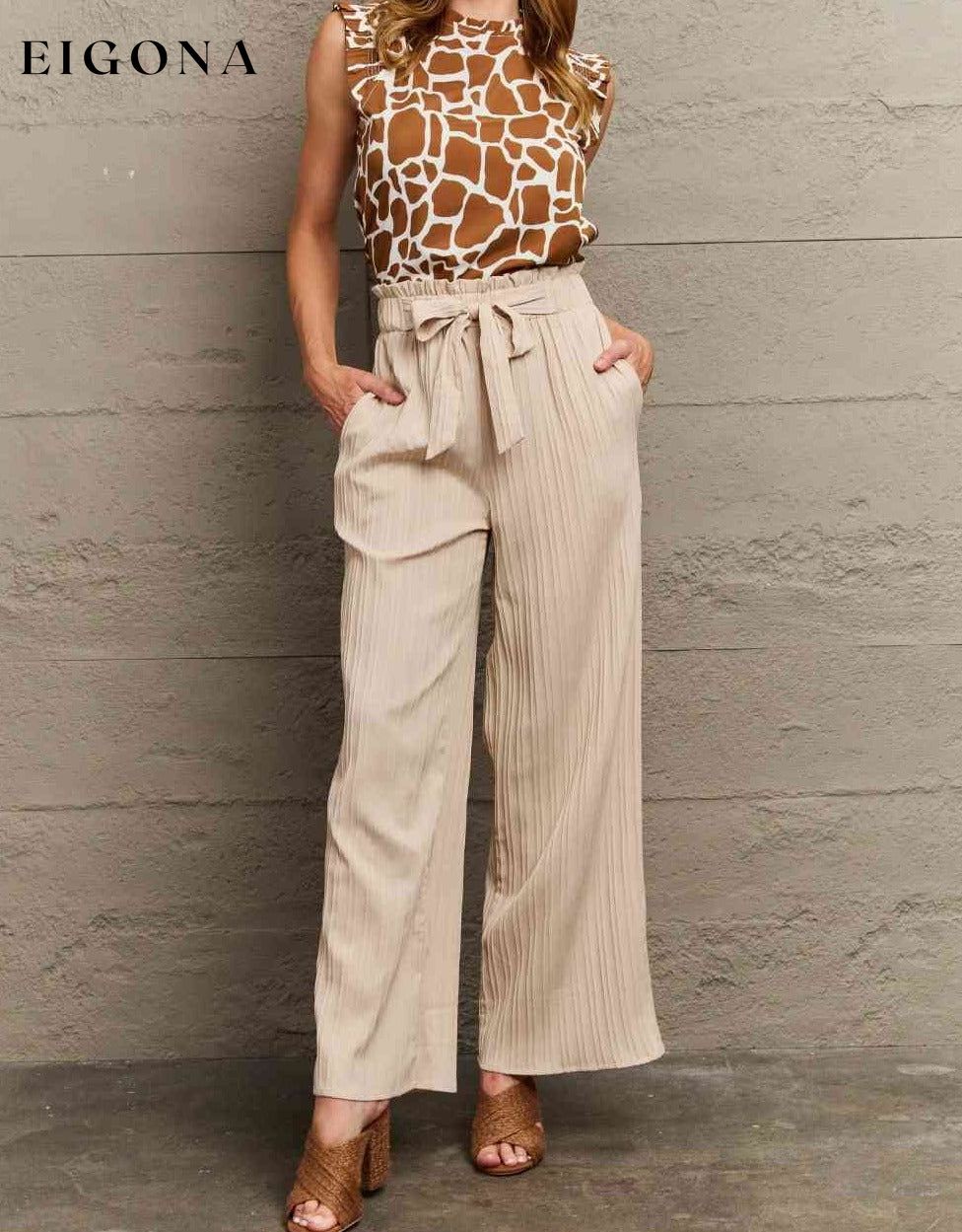 Giraffe Print Round Neck Tank Top clothes Hundredth Ship From Overseas shirt shirts short sleeve short sleeve shirt tank top top tops