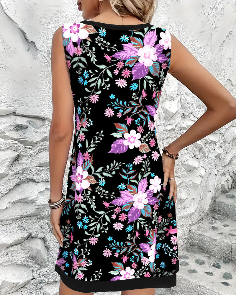 Abito casual stampato