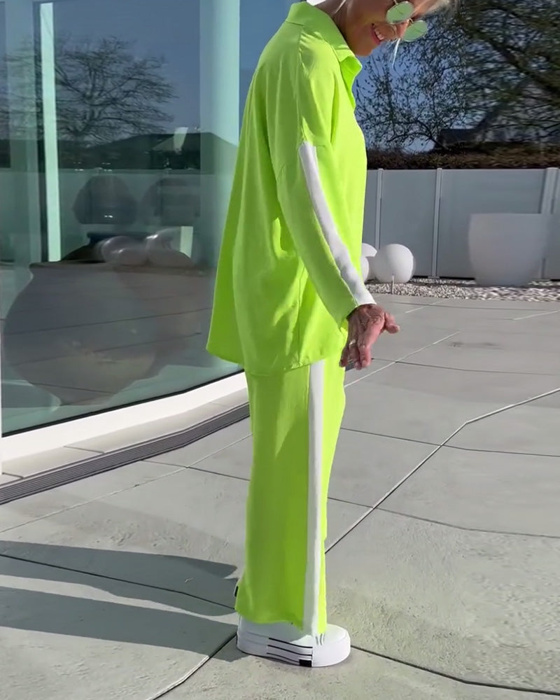 Fashion Casual Two Piece Set