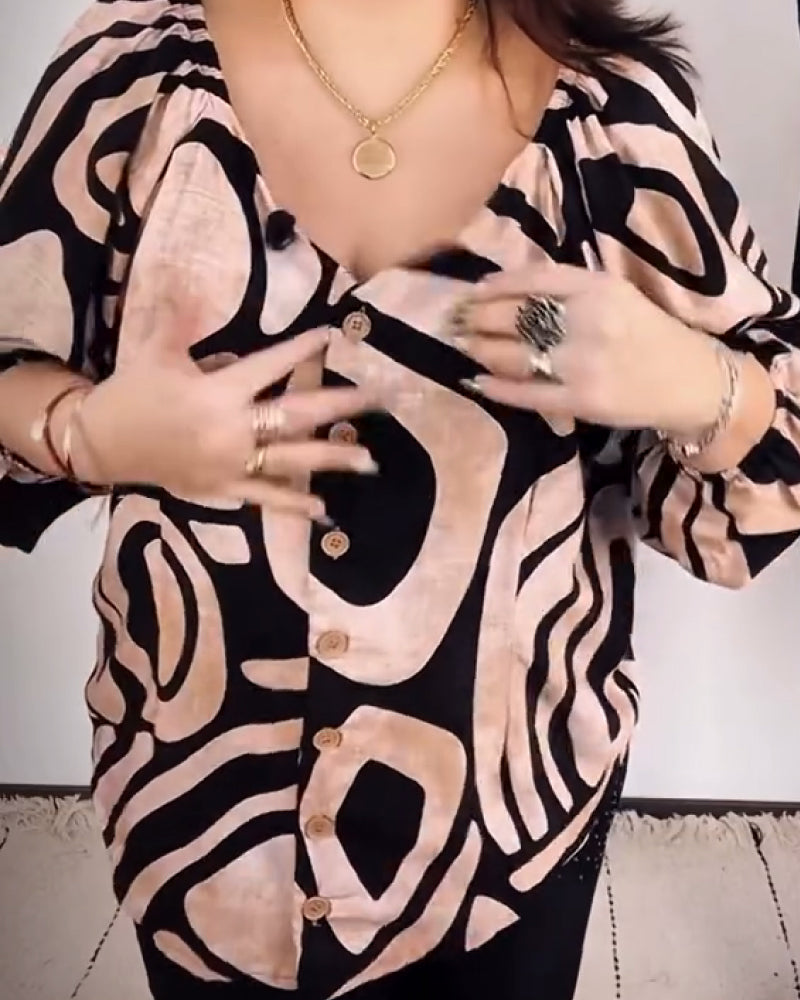 V-Neck Fashionable Shirt