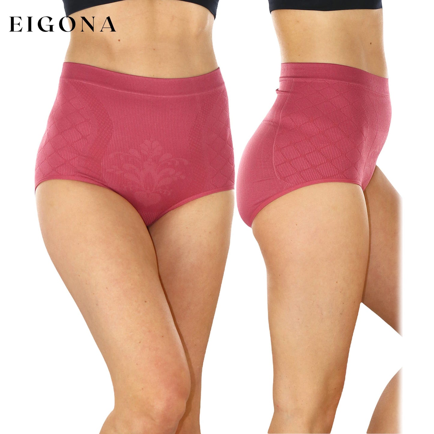 6-Pack: Women's Soft Pastel Floral Front High-Waisted Briefs __stock:100 lingerie refund_fee:1200