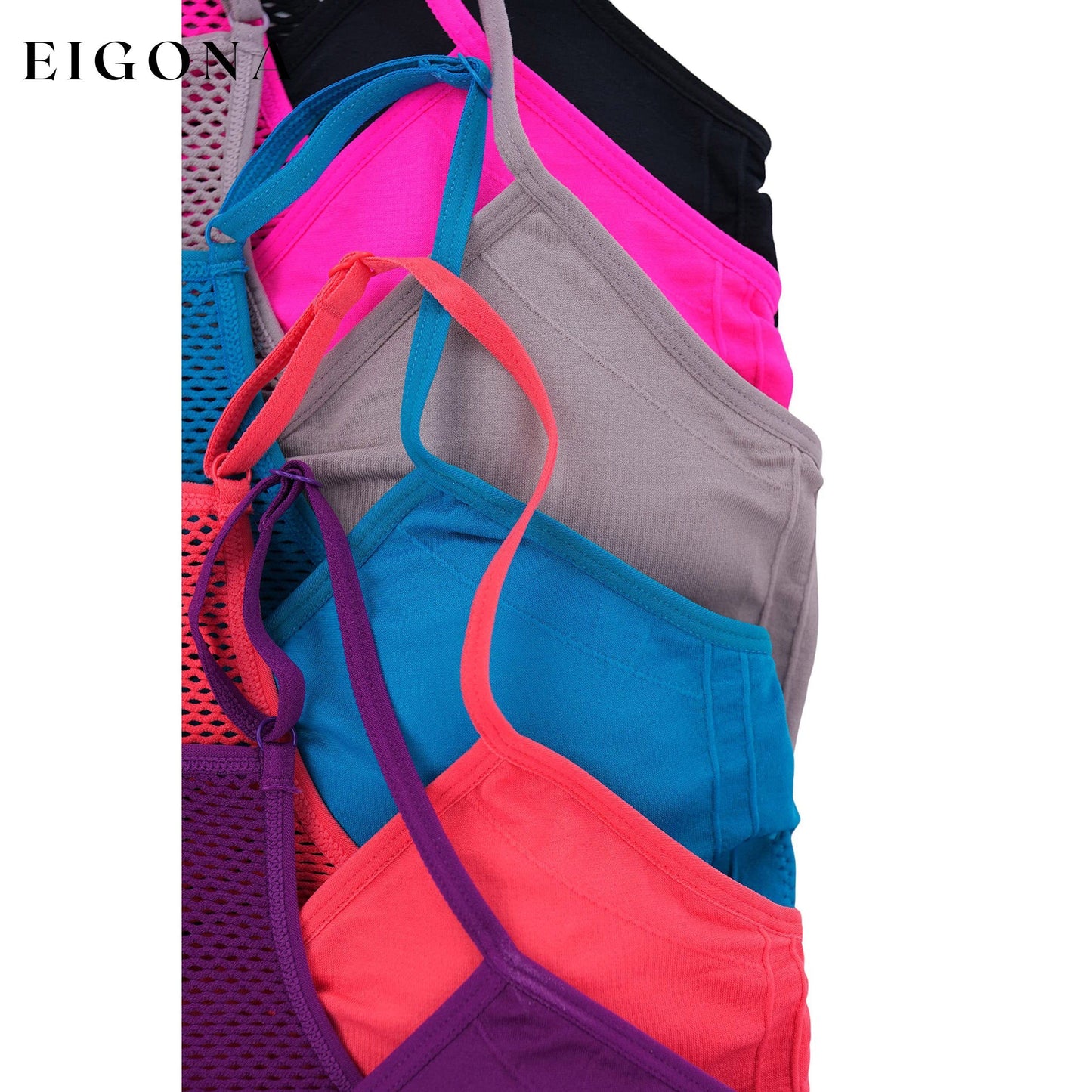 6-Pack: Womne's Wire Free Padded Bralettes __stock:50 lingerie Low stock refund_fee:1200