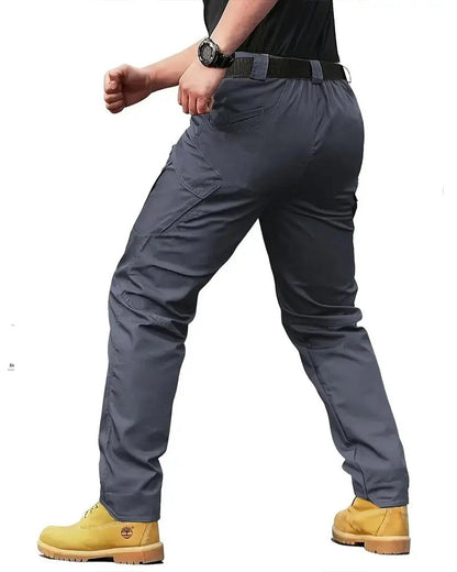 Men's Tactical Cargo Pants, Multi-Pocket Breathable Durable Work Hiking Pants