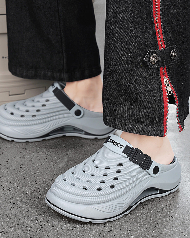 Outdoor Thick Sole Non-Slip Odor Resistant Durable Quick Drying Soft Beach Sandals