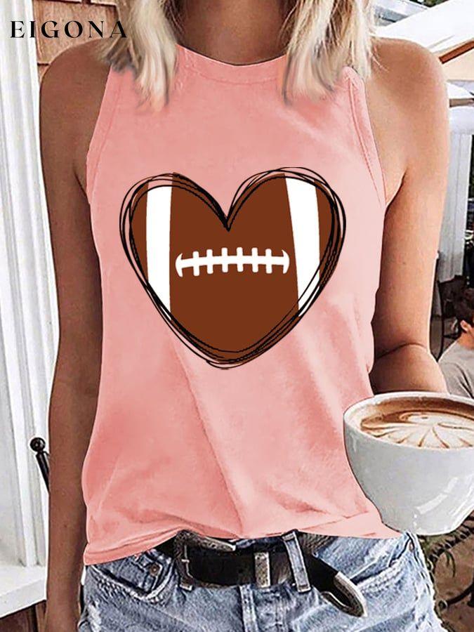 Women's Football Lover Vest ball print