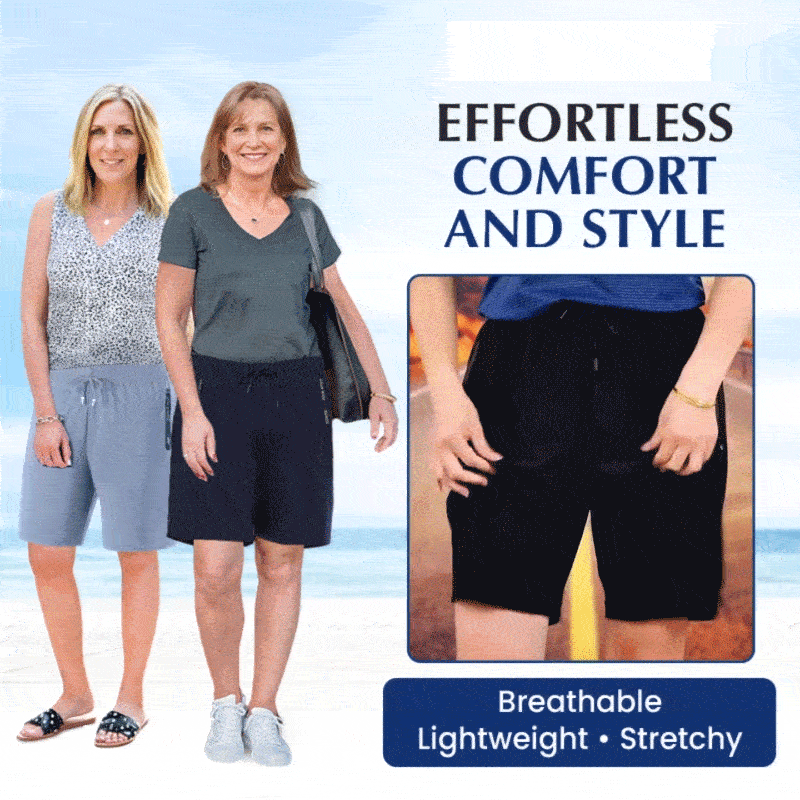 IcedActive - Women's Ice Silk Quick Drying Stretch Shorts