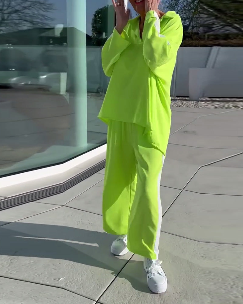 Fashion Casual Two Piece Set