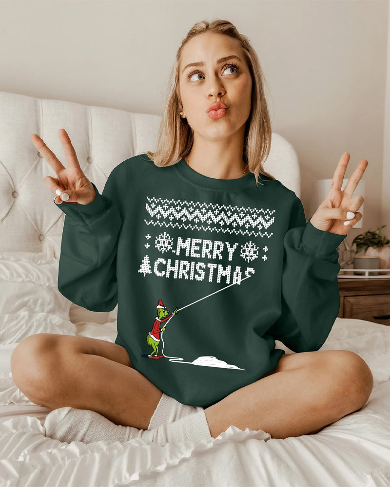 The Grinch who stole Christmas sweatshirt 2024 f/w christmas grinch sweatshirt