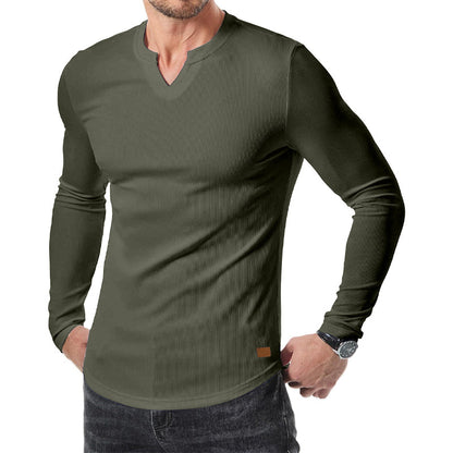 Men's Slim Fit V-Neck Longline Muscle Shirt men's clothing tank tops & camis man