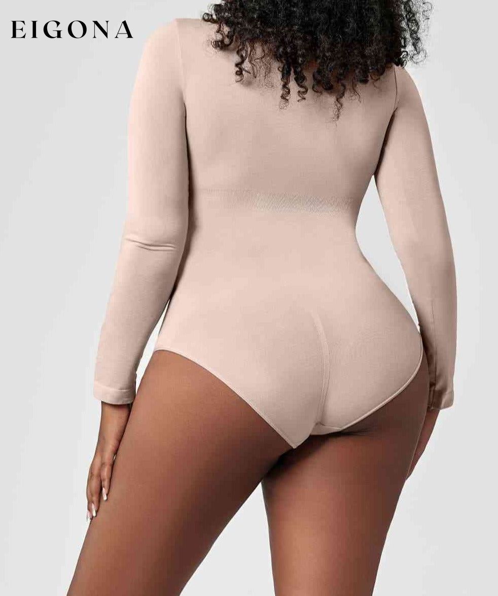 Long Sleeve Shaping Bodysuit clothes R.T.S.C Ship From Overseas