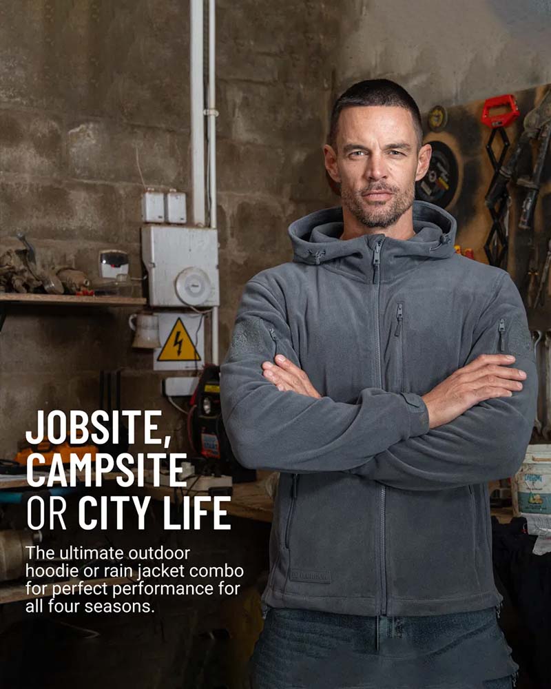 Get Wild Comfort in Cold, Rain, Wind or Snow. This is The Last Hoodie You Will Ever Buy.