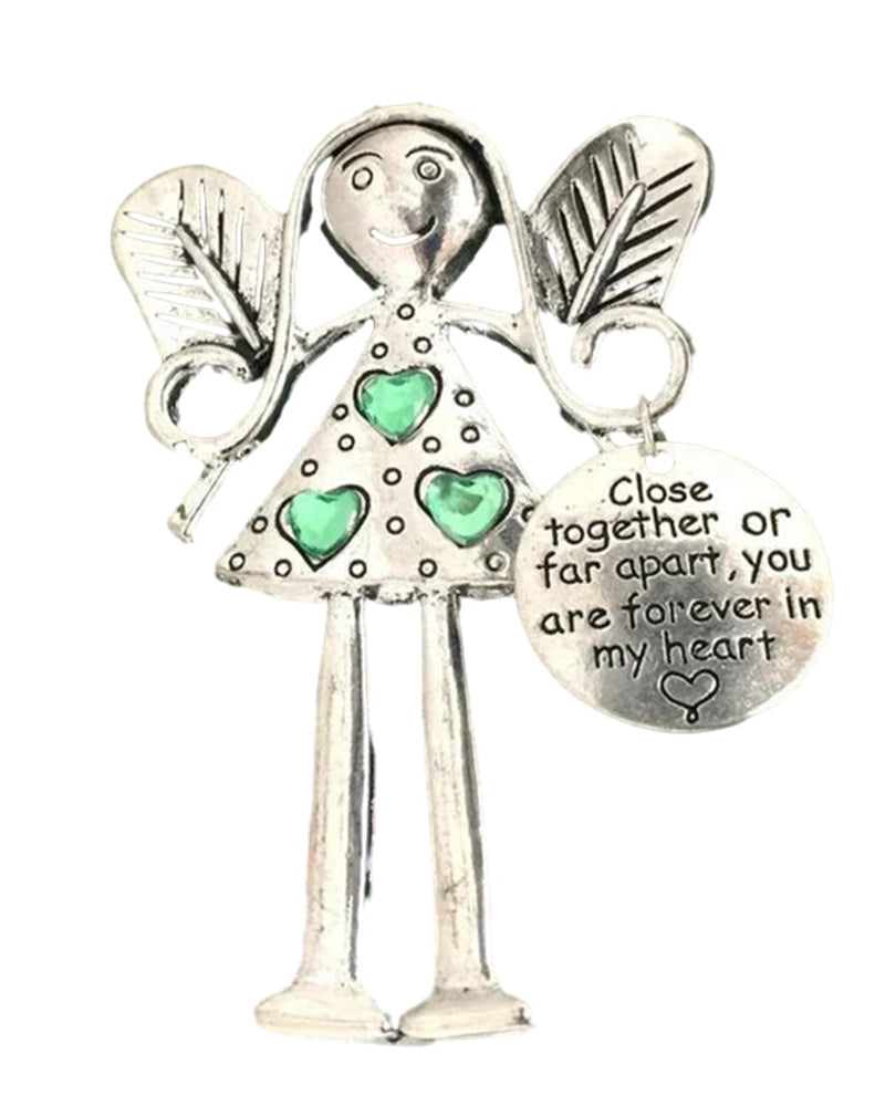 Crazy beautiful friends forever - angel ornament christmas gift ACCESSORIES Christmas