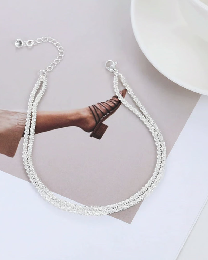 Double Layered Anklets