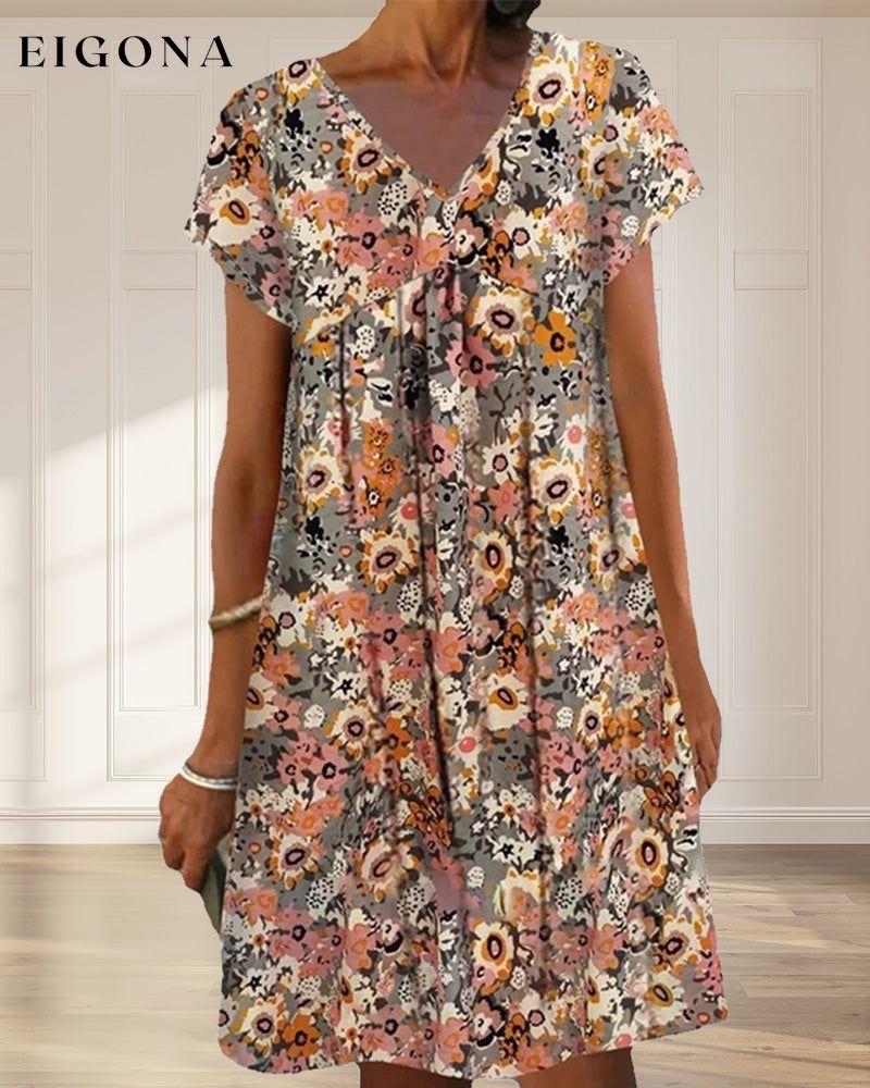 Floral Print Dress 23BF casual dresses Clothes Dresses Spring summer