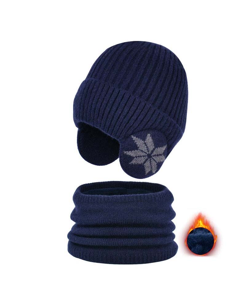 Winter beanie hat scarf sets warm knit hat ACCESSORIES