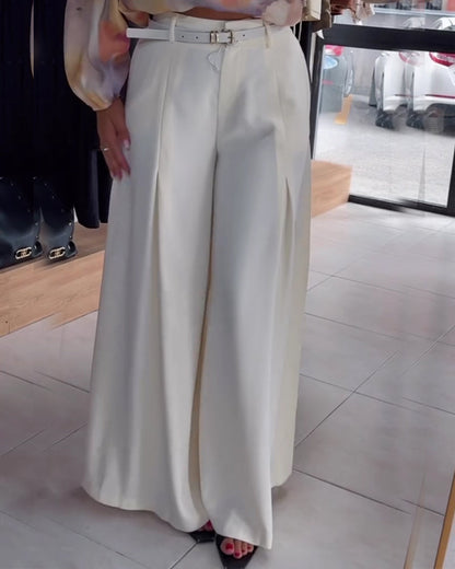 Loose Commuting Wide Leg Pants