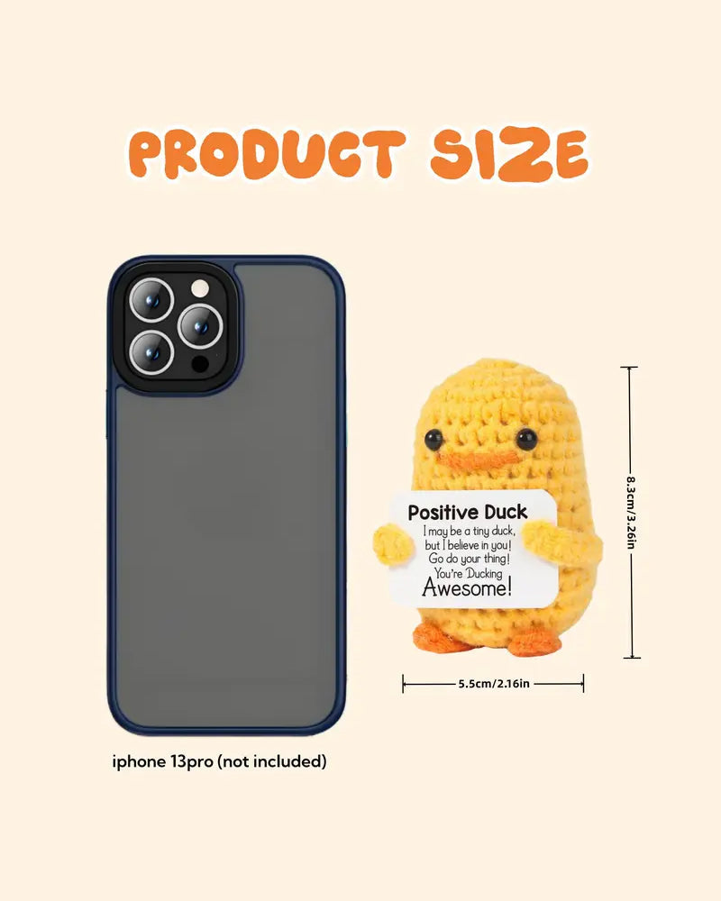 Positive Ente häkeln