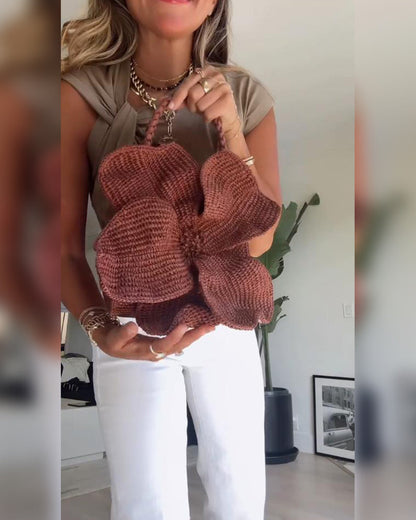 Ärmelloses Twist-T-Shirt