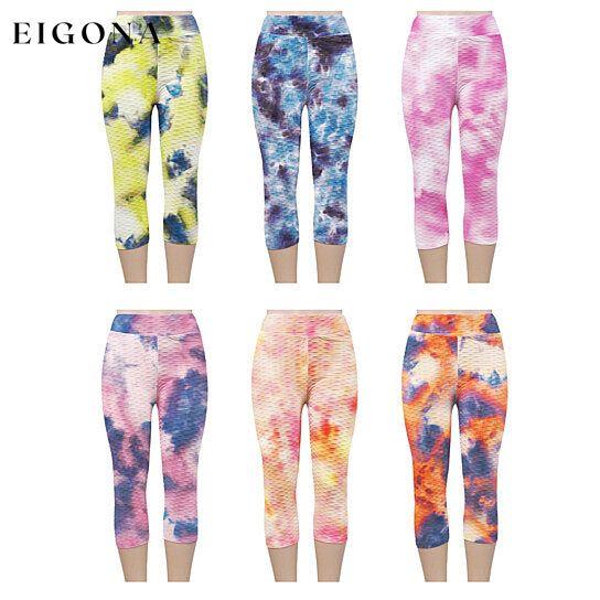 2-Pack: Women Butt Lifting Tie Dye Leggings __stock:1000 bottoms refund_fee:1200