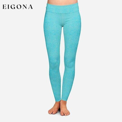 2-Pack: Women's Space Dye Seamless Ankle Length Lightweight Leggings bottoms refund_fee:800