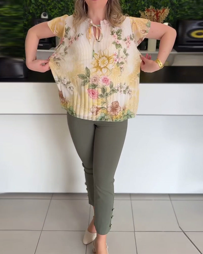 Printed Stylish Blouse