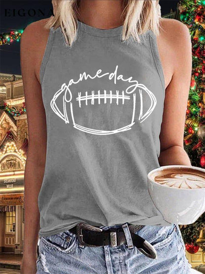 Women's Gameday Football Graphic Vest ball print