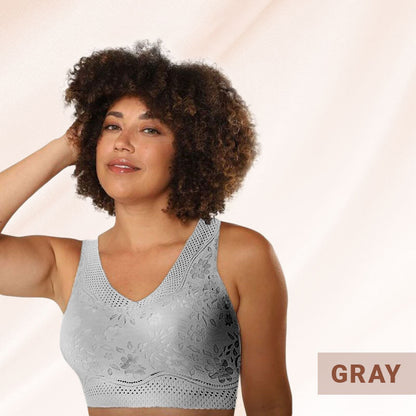 BreezyBloom - Sexy Beautiful Back Breathable Thin Bra