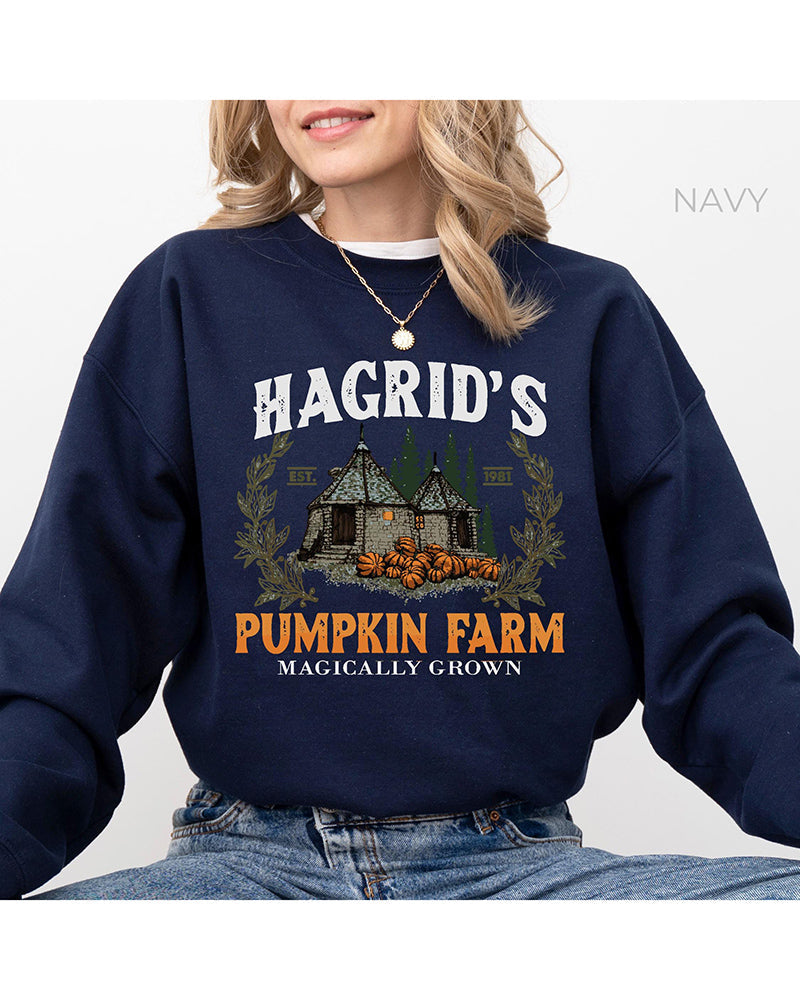 Hagrid's Pumpkin Patch Sweatshirt 2024 f/w halloween sweatshirts