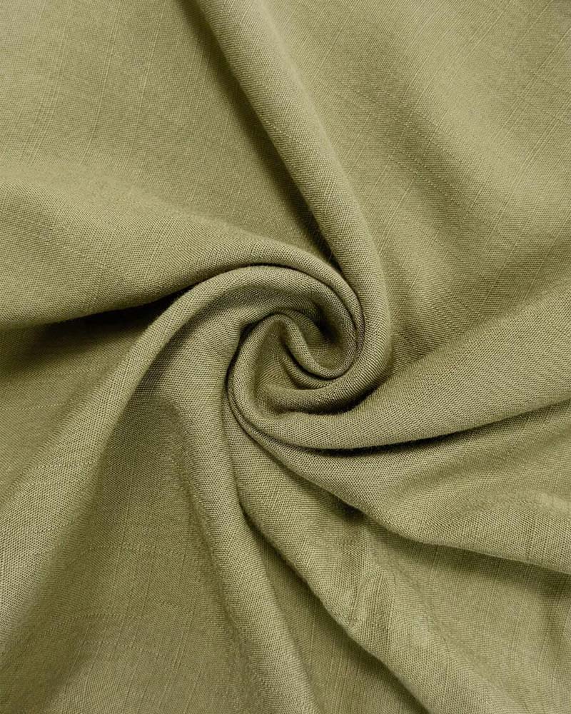 Petal Sleeve V-Neck Print Blouse