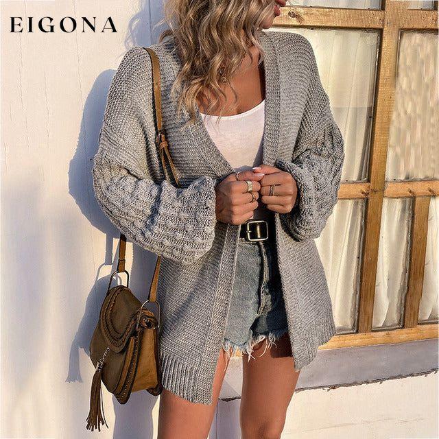 Casual Lantern Sleeve Cardigan best Best Sellings cardigan cardigans clothes Sale tops Topseller