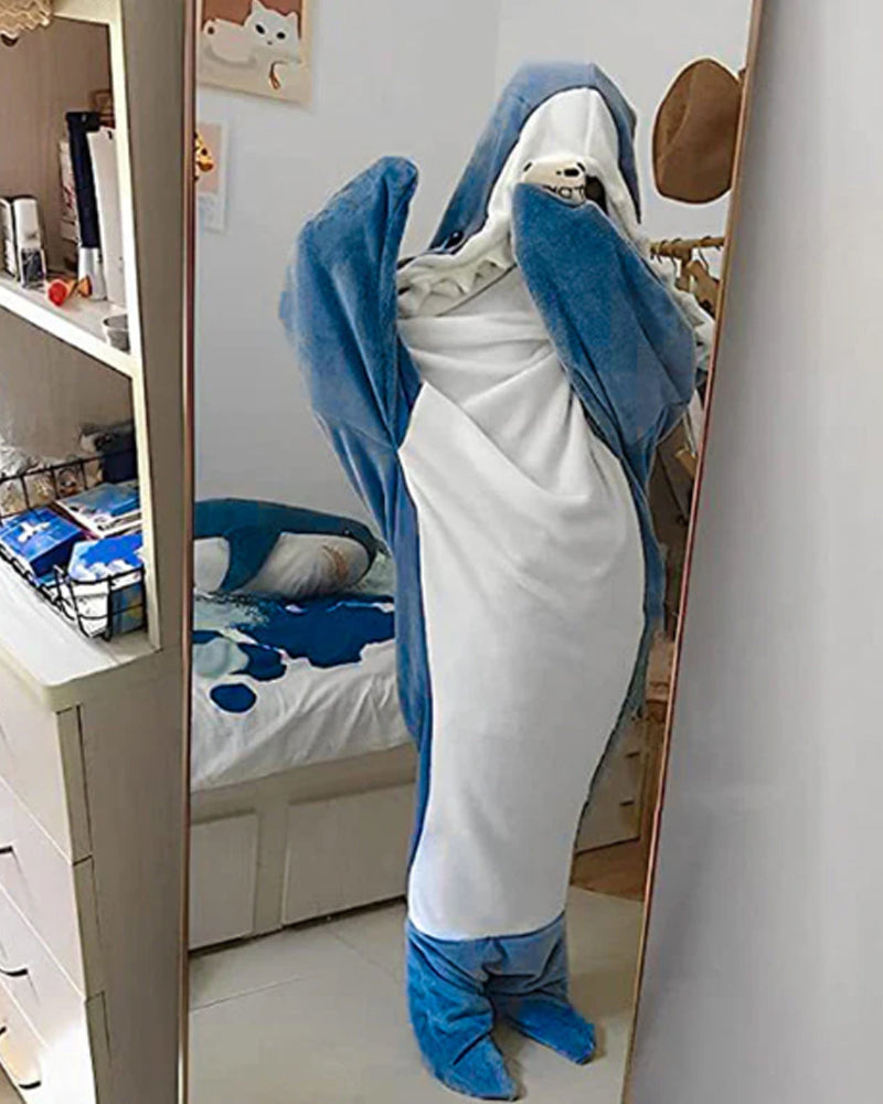 Shark pajamas ACCESSORIES Blanket Hoodies jumpsuits & rompers