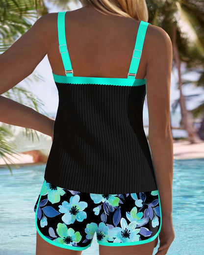 Beach Pants Two-Piece Tankini