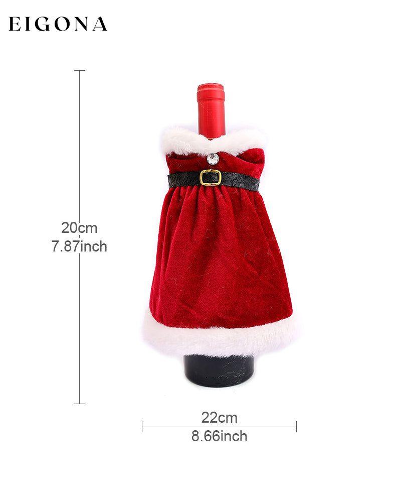 Christmas dress wine bottle cover 23BF ACCESSORIES christmas Clothes