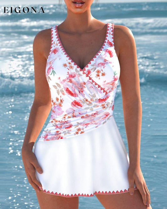 Skirt-style backless swimsuit summer swimdresses