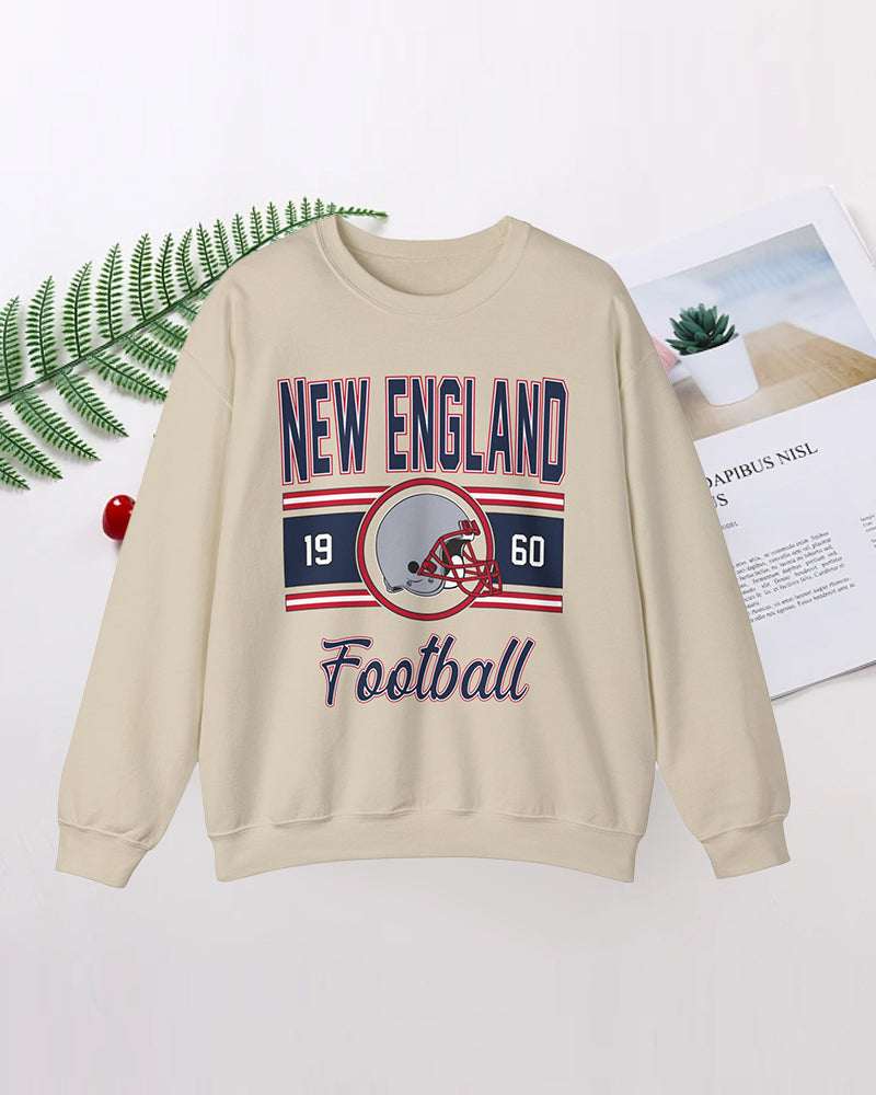 New England Vintage Sweatshirt 2024 f/w Grinch NFL sweatshirts