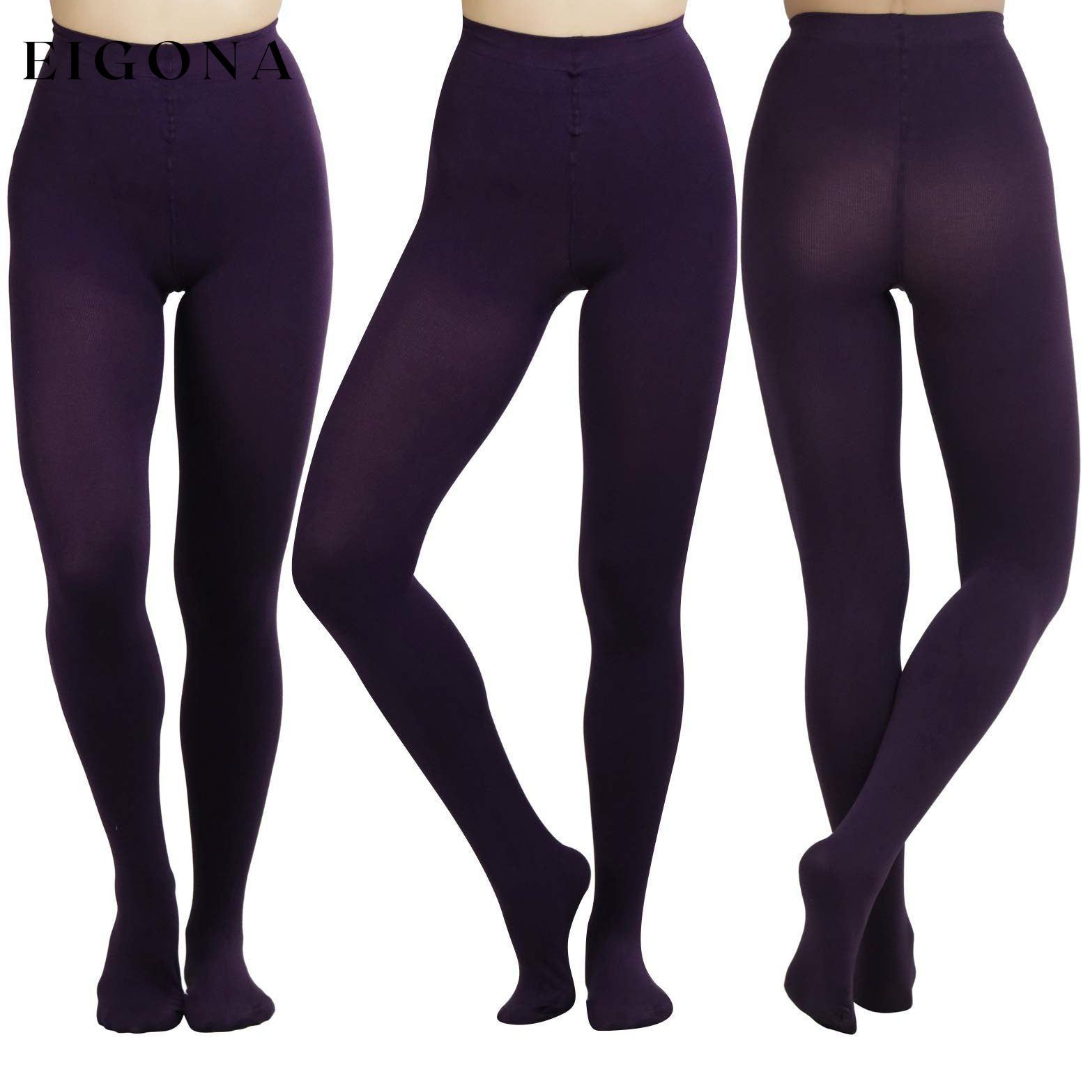 3-Pack: ToBeInStyle Women's Warm Thermal Tights __stock:100 bottoms refund_fee:1200