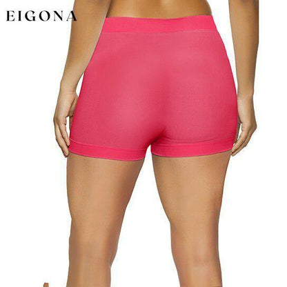 3-Pack: Women's 12" Seamless Leggings Biker Shorts bottoms refund_fee:800