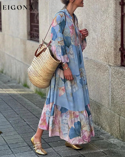 Sweet Printed Loose Dress elegant dress Elegant dresses Style Elegant