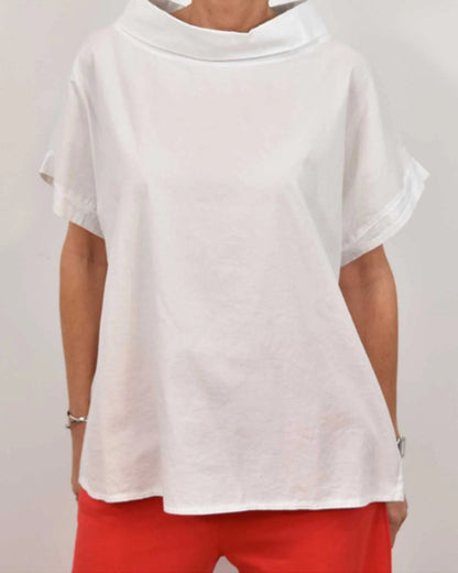 Solid color casual T-shirt summer t-shirts