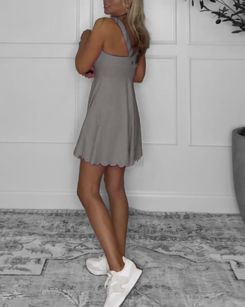 Sleeveless Fashion Casual Dress