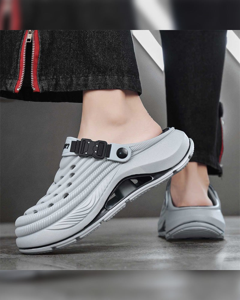 Outdoor Thick Sole Non-Slip Odor Resistant Durable Quick Drying Soft Beach Sandals