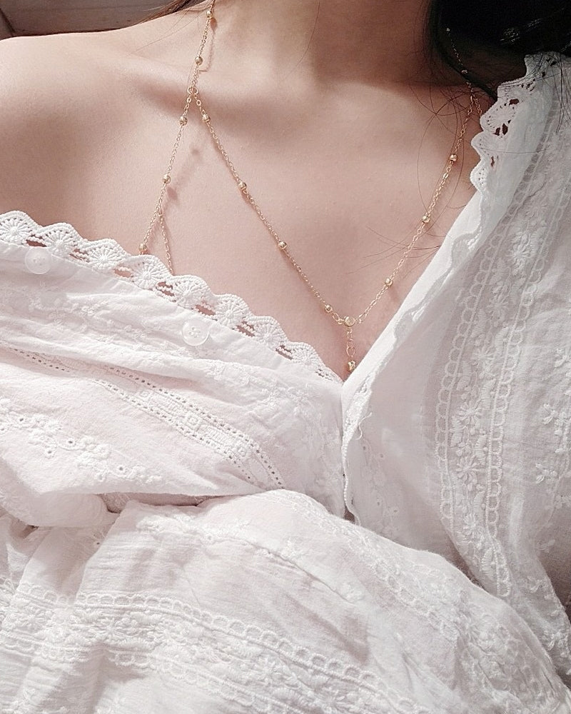 Light Luxury  Collarbone Necklace