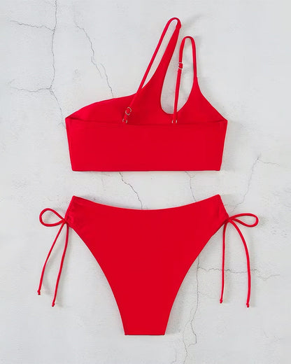 Sexy Off-Shoulder One-Piece Bikini