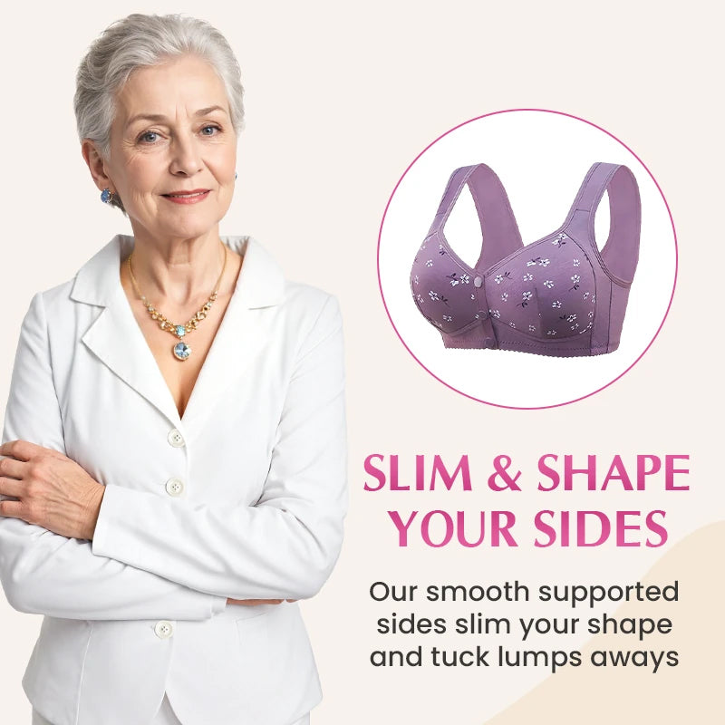 Comfortable & Convenient Front Button Bra