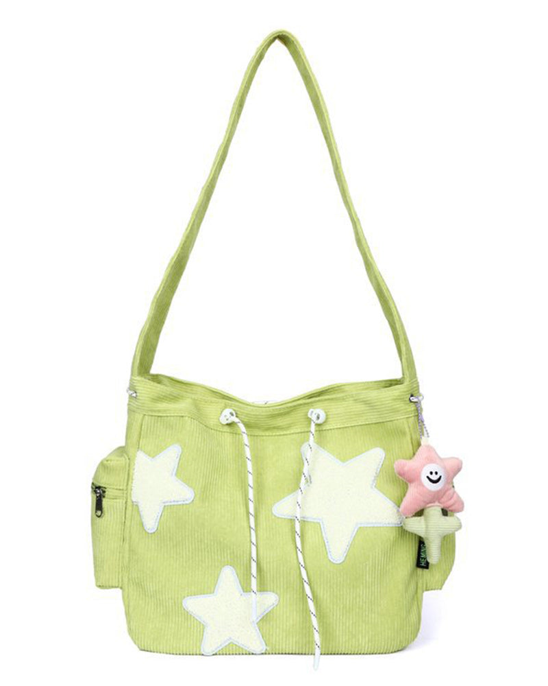 Cute girl five-pointed star crossbody bag 202466 bags