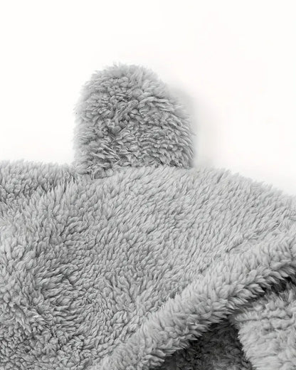 Fleece-Lined Thick Furry Jumpsuit