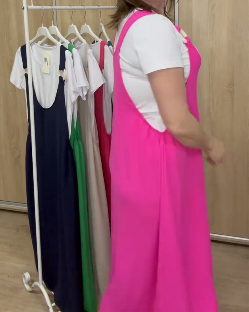 T-Shirt And Overalls Set