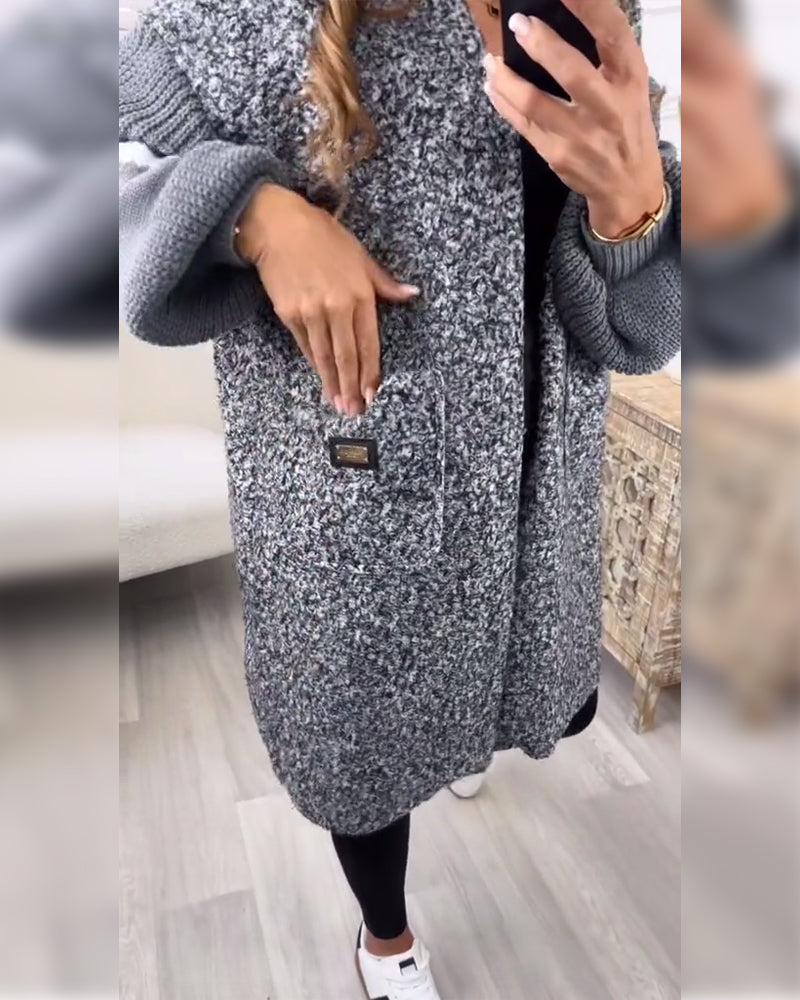 Fashion Pocket Warm Coats