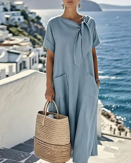 Loose Dress Suitable for Both Casual Wear and Vacation